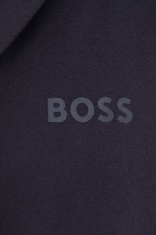 BOSS pamut köntös 50503142 fekete