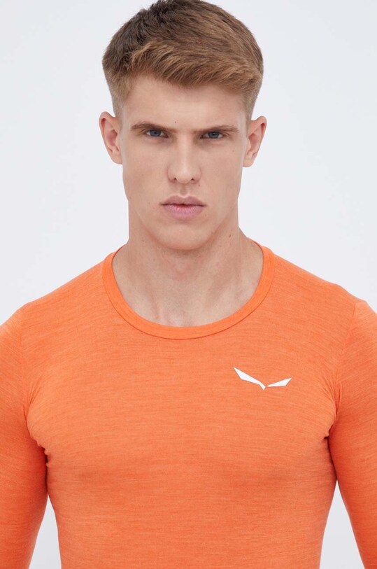 Îmbrăcăminte Salewa longsleeve funcțional Zebru Fresh 00.0000028347 portocaliu