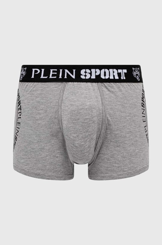 PLEIN SPORT bokserki dzianina szary AACC.MUY0399.STE003N