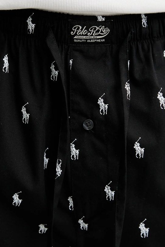 Polo Ralph Lauren pantaloni notte in lana nero 714899624