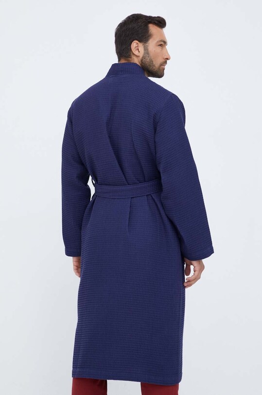 Îmbrăcăminte Polo Ralph Lauren halat de baie din bumbac 714910651 bleumarin