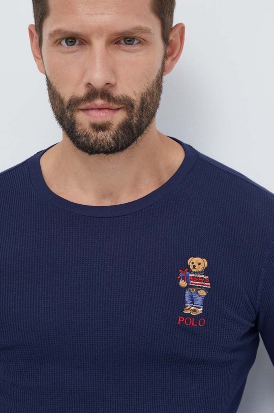 Pyžamo Polo Ralph Lauren 714915966 tmavomodrá