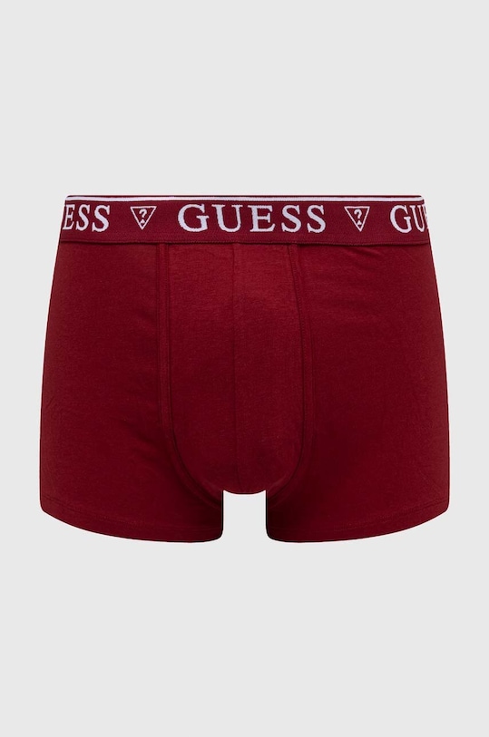 Guess bokserki BARNEY dzianina bordowy U2RF00.K6YW1