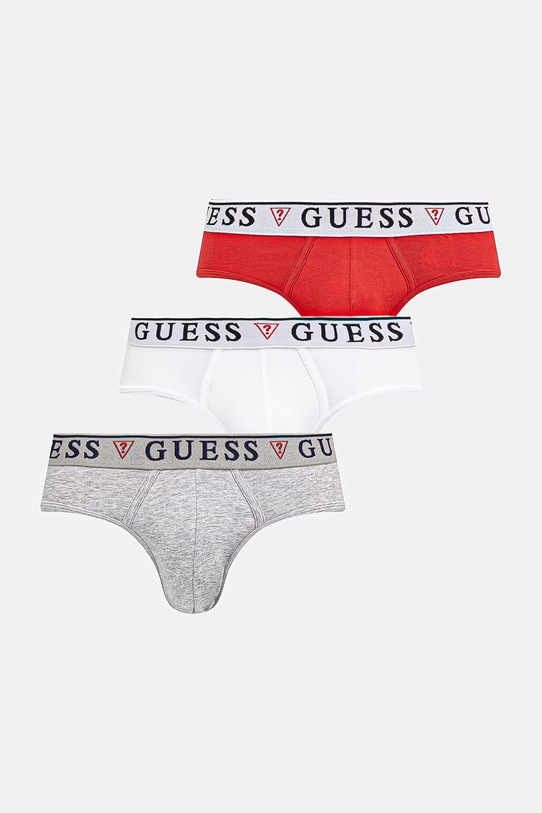 Spodní prádlo Guess 3-pack pletenina šedá U97G00.K6YW1