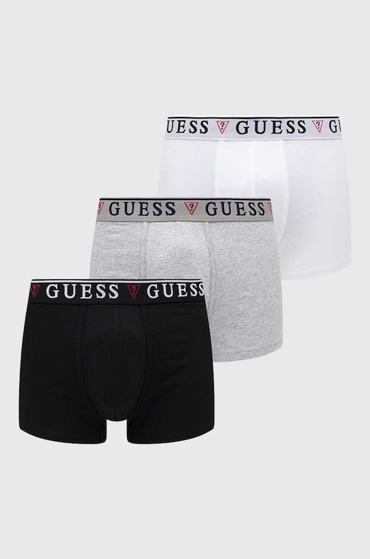 Guess bokserki BRIAN 3-pack dzianina czarny U97G01.K6YW1
