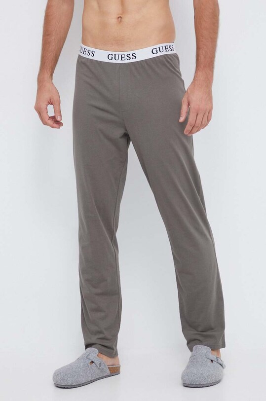 Βαμβακερές πιτζάμες Guess πράσινο U2BX00.KBZG0