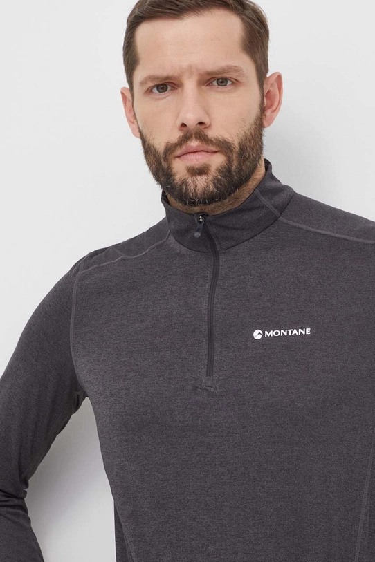 Montane longsleeve funkcyjny Dart Zip szary MDRZN