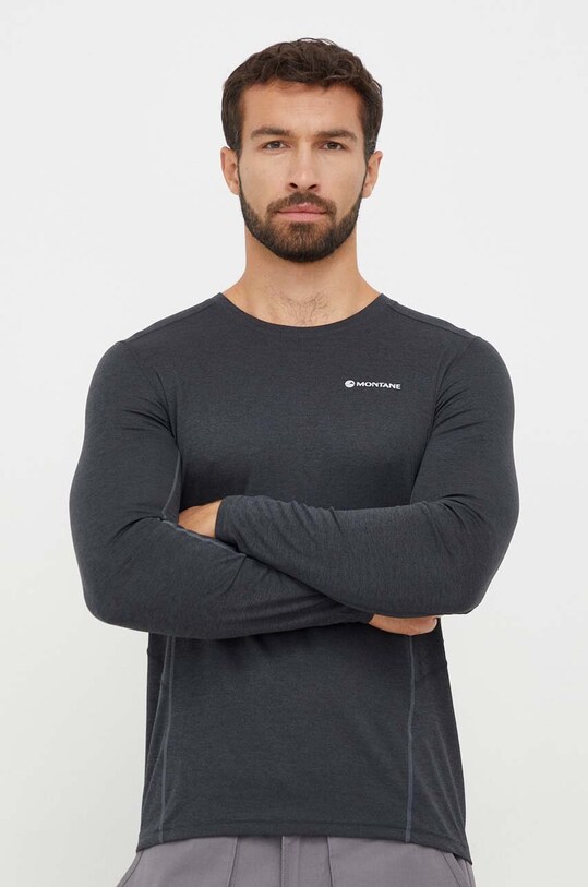 Montane longsleeve funcțional Dart Planet friendly negru MDRLS