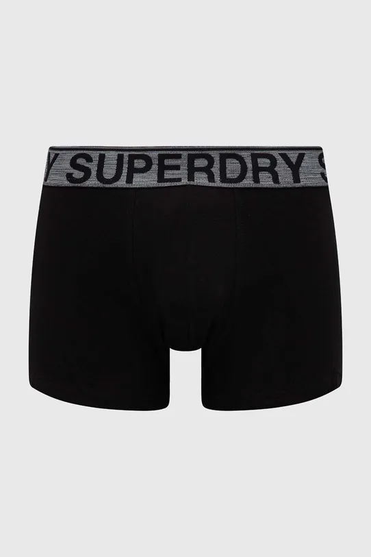 Superdry bokserki 3-pack M3110450A.02A czarny AW23