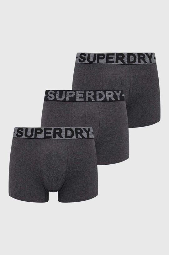 Superdry boxeri 3-pack boxeri gri M3110452A.1BJ
