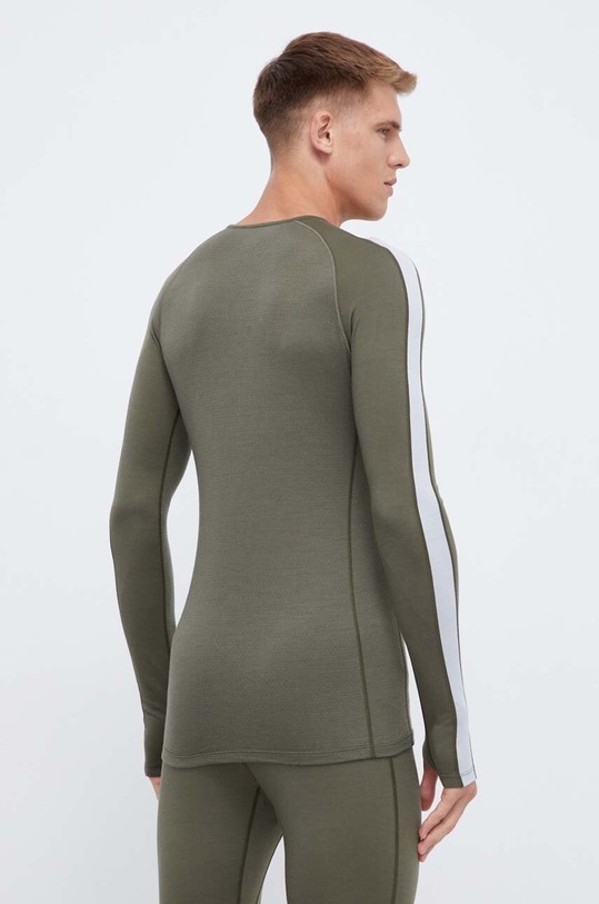 Icebreaker longsleeve funcțional ZoneKnit 200 IB0A56HA8811 verde AW23