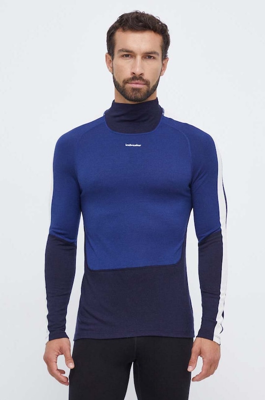 Ισοθερμικό μακρυμάνικο Icebreaker 200 Oasis Planet friendly σκούρο μπλε IB0A59JT0901