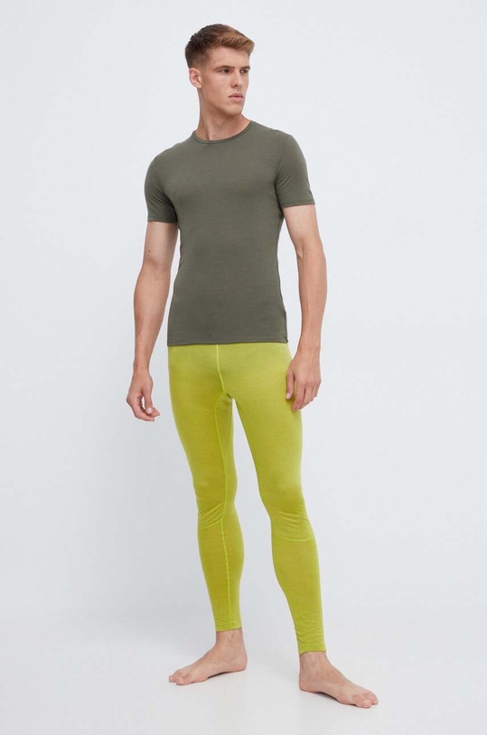 Funkční tričko Icebreaker Anatomica IB1030330691 zelená AW23