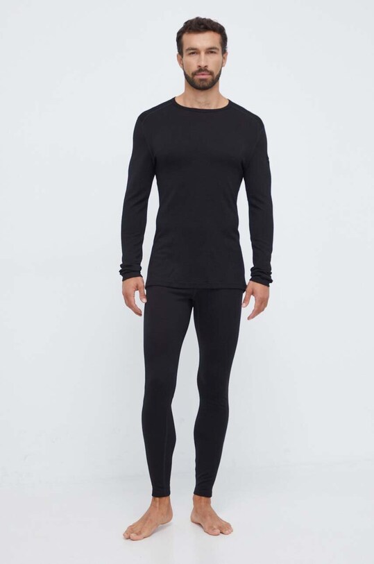 Icebreaker legginsy funkcyjne 260 Tech IB1043730011 czarny AW24