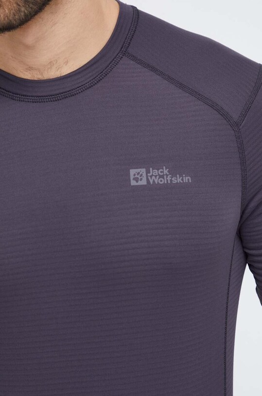 Funkcionalna majica dugih rukava Jack Wolfskin Infinite 1808312 siva