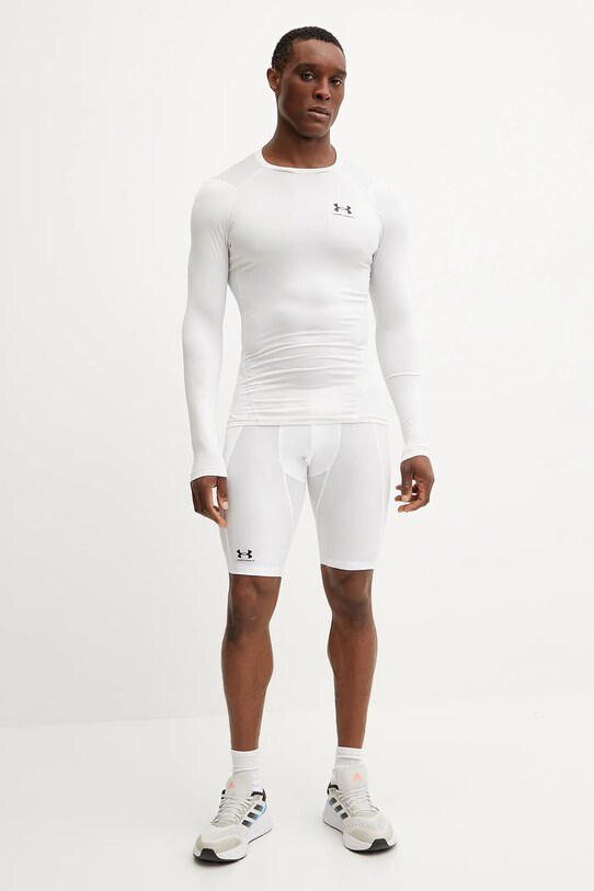 Under Armour szorty treningowe 1361602 biały SS25
