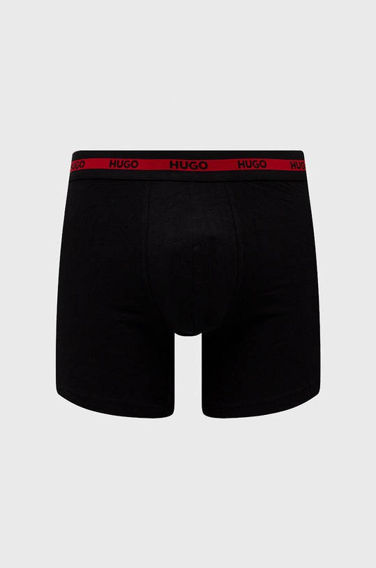 Boxerky HUGO 3-pak 50496713 čierna AW23