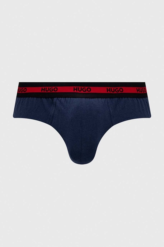 HUGO slipy 3-pack 50503100 czerwony AW23