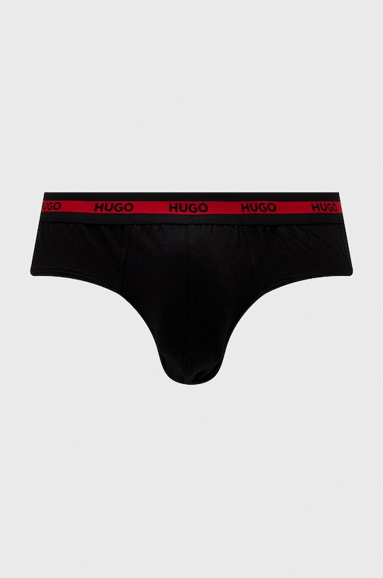 Slip gaćice HUGO 3-pack 50503100 siva AW23