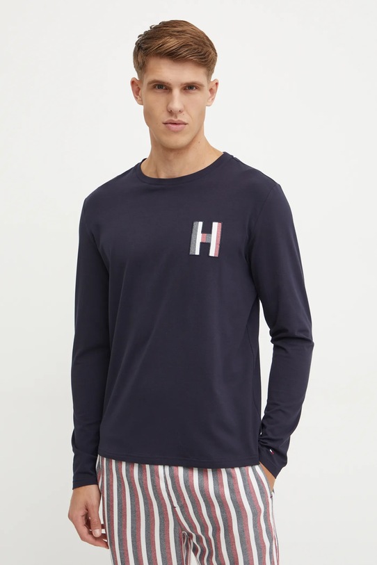 Одяг Піжама і тапочки Tommy Hilfiger UM0UM02989 темно-синій
