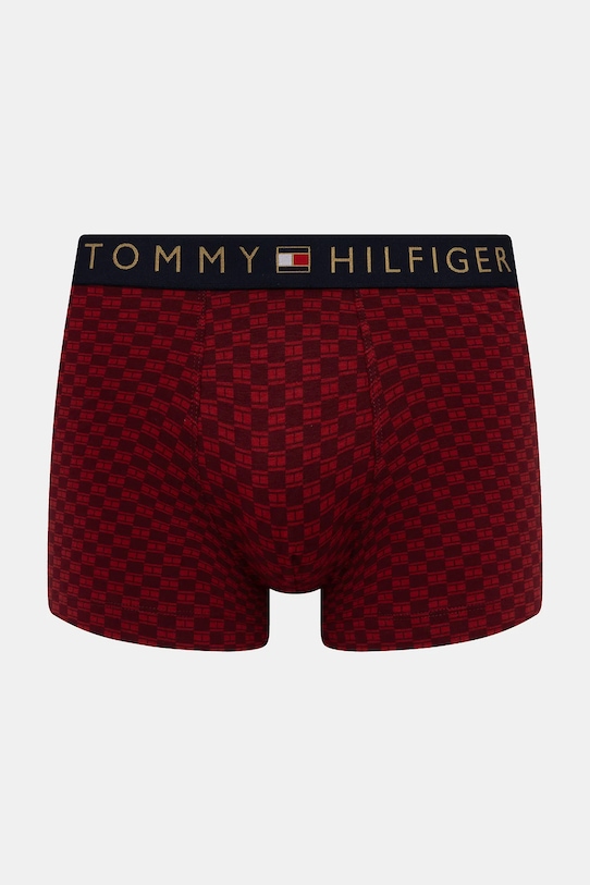 Set boxerek a ponožek Tommy Hilfiger UM0UM03048 burgundské AW25