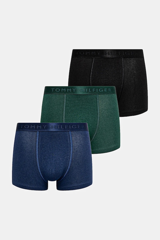 Boxerky Tommy Hilfiger 3-pak čierna UM0UM02760