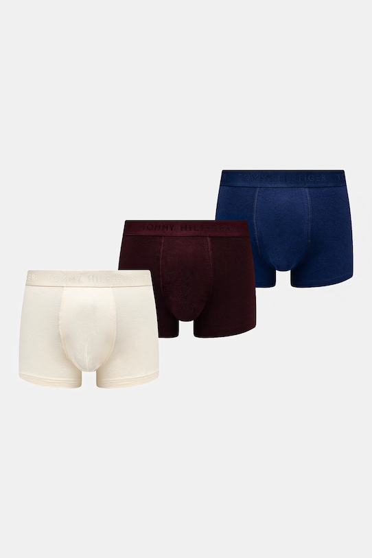 Boxerky Tommy Hilfiger 3-pack pletenina vícebarevná UM0UM02760