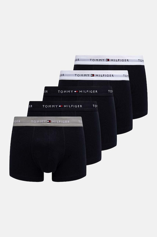 Боксери Tommy Hilfiger 5-pack трикотаж темно-синій UM0UM03061