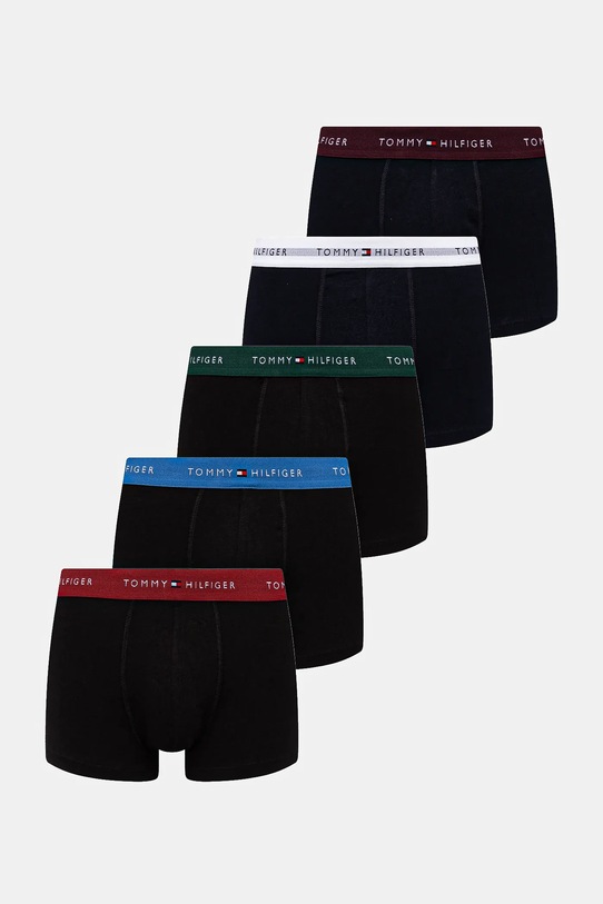 Boxerky Tommy Hilfiger 5-pack černá UM0UM03061