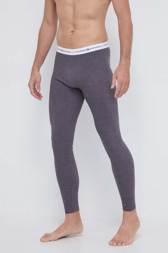 Tommy Hilfiger legginsy funkcyjne UM0UM03057 szary AW23