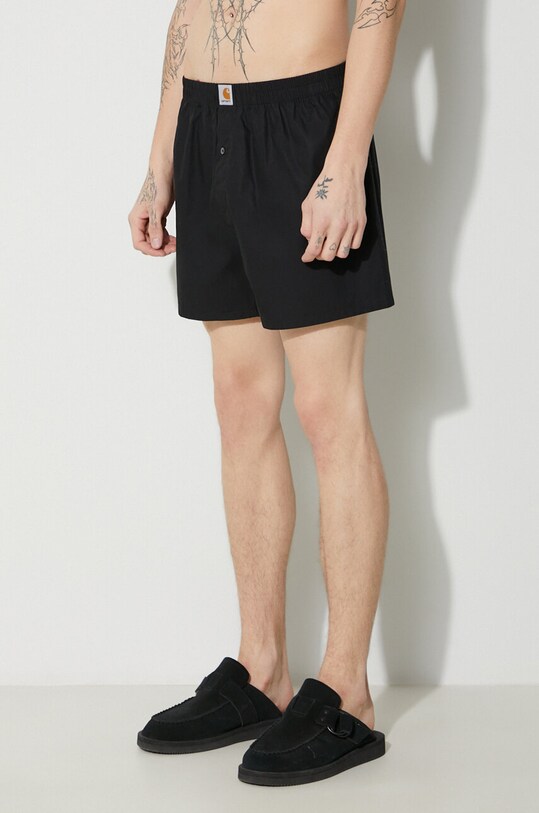 Odzież Carhartt WIP bokserki bawełniane Cotton Boxer I032355.89XX czarny