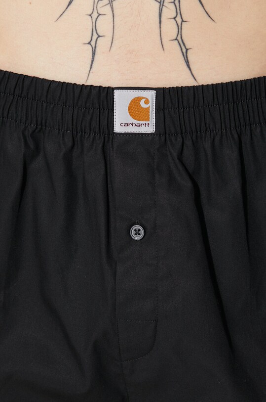 Carhartt WIP bokserki bawełniane Cotton Boxer czarny I032355.89XX