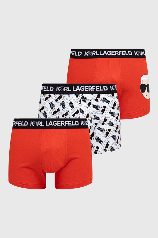 Karl Lagerfeld boxeri 3-pack uni multicolor 236M2100