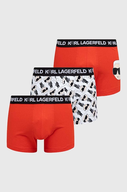 Karl Lagerfeld boxeri 3-pack uni multicolor 236M2100