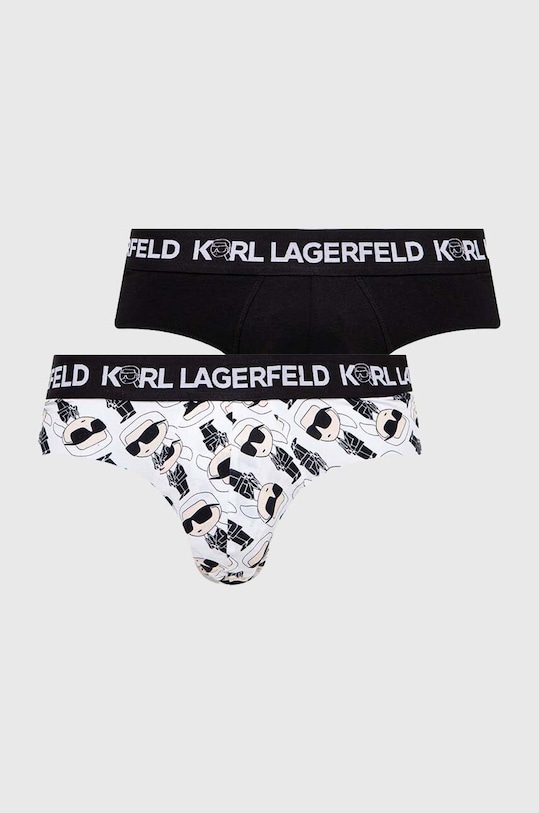 Сліпи Karl Lagerfeld 3-pack візерунок чорний 236M2101