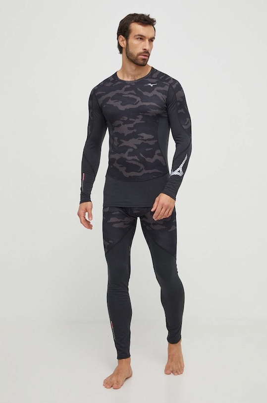 Функціональний лонгслів Mizuno Virtual Body G3 A2GAA505 чорний AW23