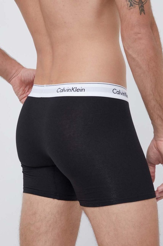 Boxerky Calvin Klein Underwear 3-pak 000NB2381A modrá