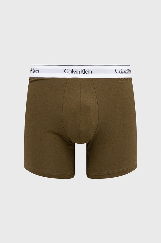 Calvin Klein Underwear bokserki 3-pack 000NB2381A zielony AW23
