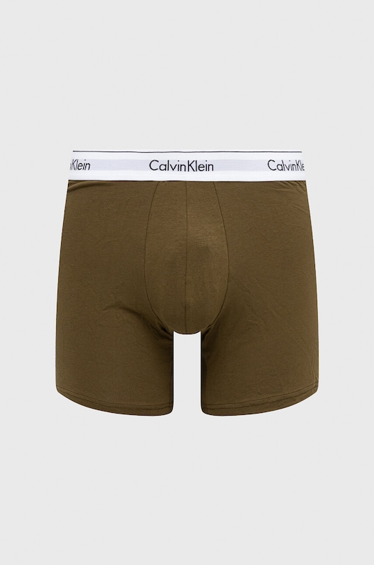 Calvin Klein Underwear bokserki 3-pack 000NB2381A zielony AW23