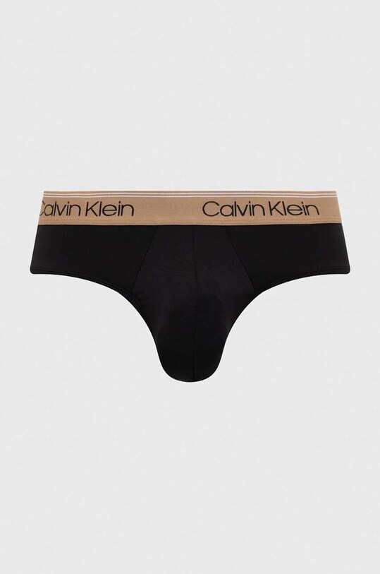 Calvin Klein Underwear slipy 3-pack 000NB2568A czarny SS25