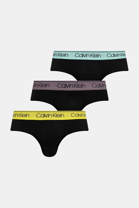 Calvin Klein Underwear slip 3-pack negru 000NB2568A