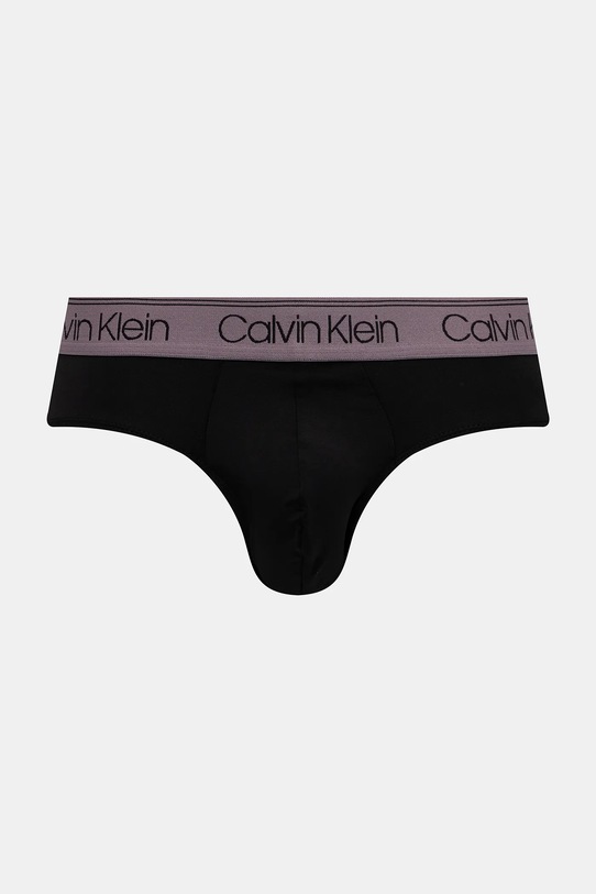 Îmbrăcăminte Calvin Klein Underwear slip 3-pack 000NB2568A negru