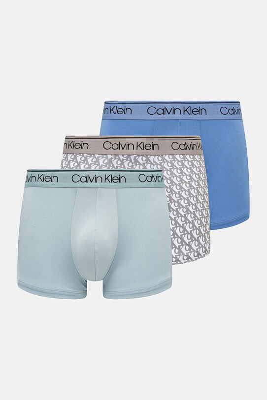 Боксеры Calvin Klein Underwear 3 шт трикотаж голубой 000NB2569A
