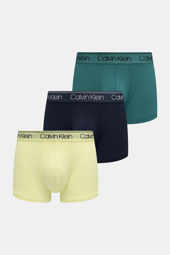 Calvin Klein Underwear boxeri 3-pack uni turcoaz 000NB2569A