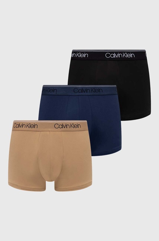 Calvin Klein Underwear boxeri 3-pack boxeri bej 000NB2569A