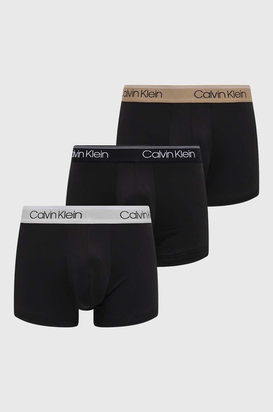 Calvin Klein Underwear bokserki 3-pack dzianina czarny 000NB2569A
