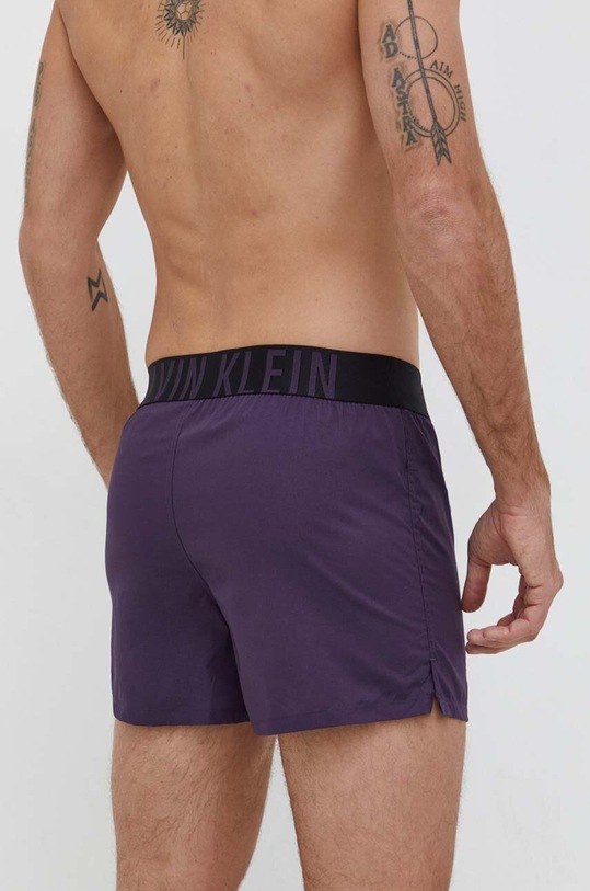 Calvin Klein Underwear bokserki bawełniane 2-pack 000NB2637A fioletowy