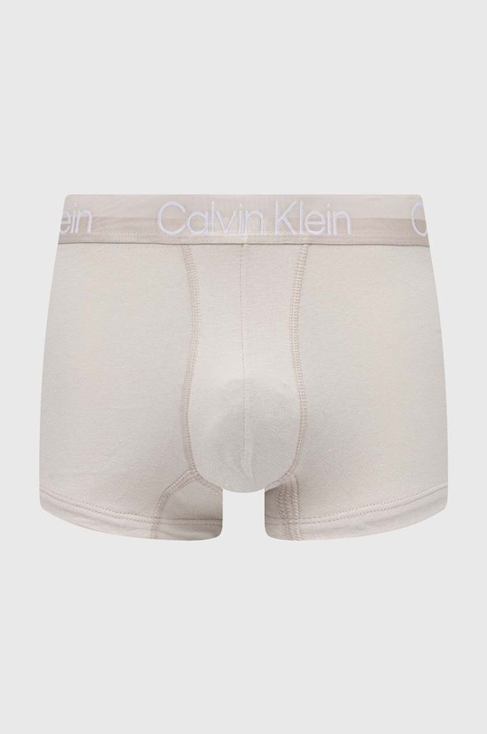 Calvin Klein Underwear bokserki 3-pack beżowy 000NB2970A