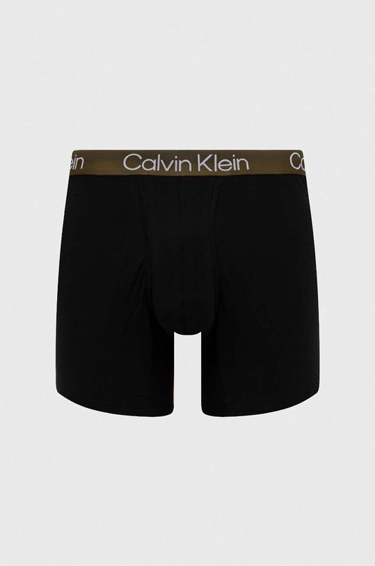 Oblečenie Boxerky Calvin Klein Underwear 3-pak 000NB2971A čierna