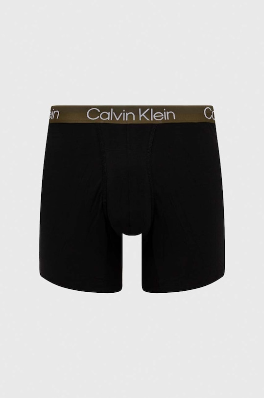Oblečenie Boxerky Calvin Klein Underwear 3-pak 000NB2971A čierna